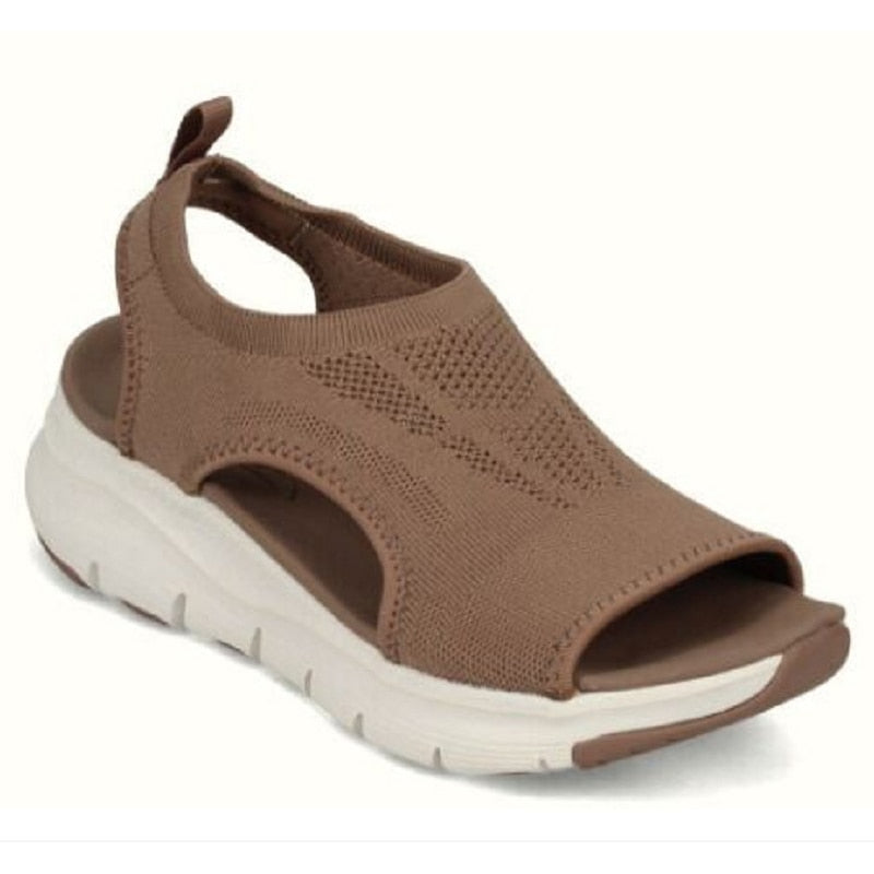 xakxx Plus Size Women's Shoes Summer Comfort Casual Sport Sandals Women Beach Wedge Sandals Women Platform Sandals Roman Sandals