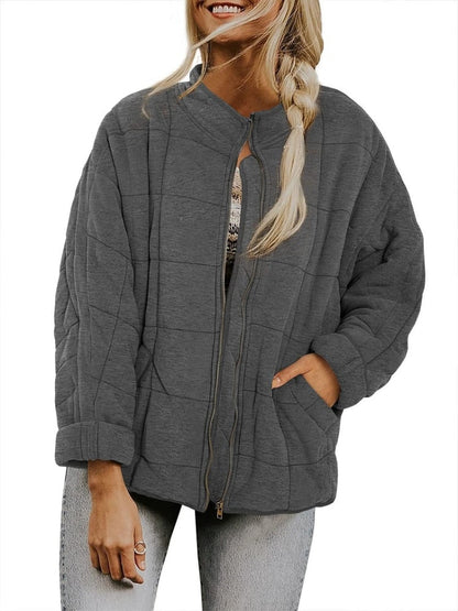 xakxx Coats Woman Winter  Jacket Varsity Vintage Clothes Loose Bomber Thickened Warm Tops Streetwear Fashion Women Heavy Jackets