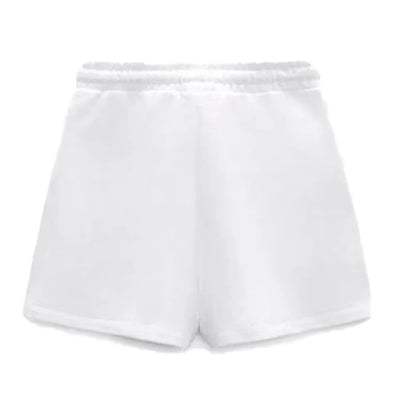 xakxx xakxx - New women's clothing temperament fashion casual sexy Ruili sweet front text embroidery printing short version T-shirt shorts
