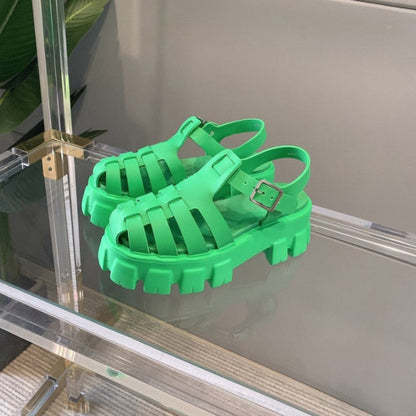 xakxx  Brand Design Women Sandals Platform Ladies Shoes Women Buckle Strap Summer Fashion Designer Female Sandals Sandalias Mujer