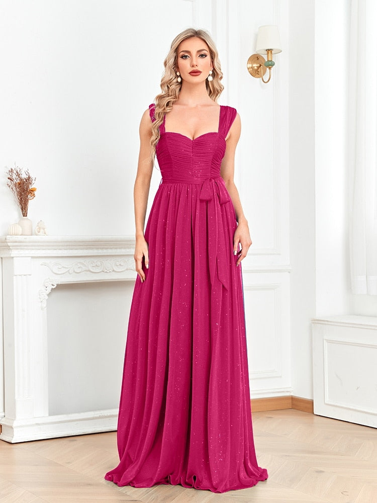 xakxx Blue Shining Long Evening Dress  Luxury Sexy Slit Formal Prom Women Elegant Party Gowns Chic Maxi Dresses