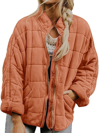 xakxx Coats Woman Winter  Jacket Varsity Vintage Clothes Loose Bomber Thickened Warm Tops Streetwear Fashion Women Heavy Jackets