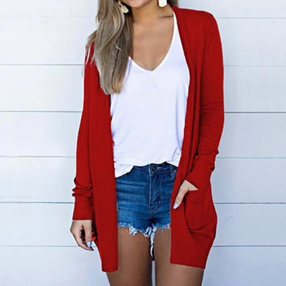 xakxx- 7 Colors Summer Sun Protection Coat Women Cardigan  Shawl Outerwear Female Long Sleeve Thin Coat Air Conditioning Sweater Coats