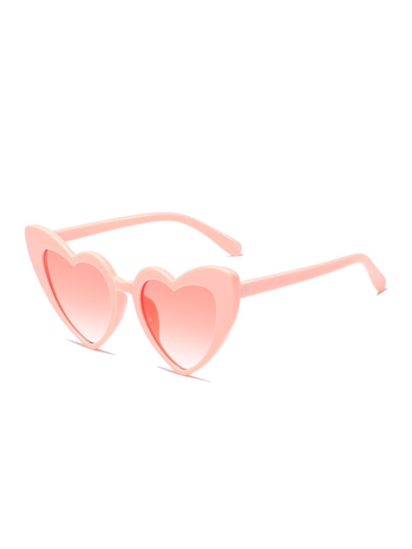 xakxx Heart Shape Sun Protection Sunglasses Accessories