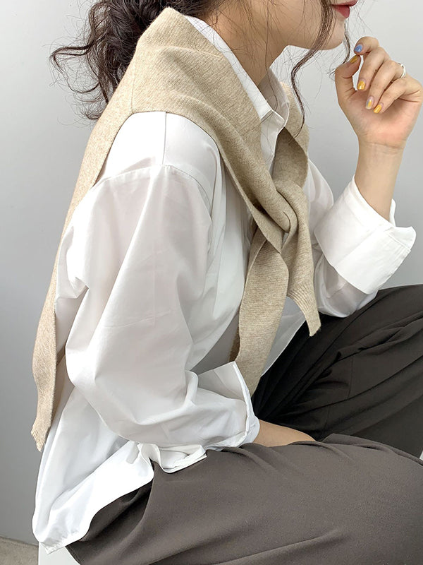xakxx Simple Casual 5 Colors Shawl&Scarf