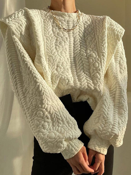 xakxx Urban Loose Split-Joint False Two Sweatshirt
