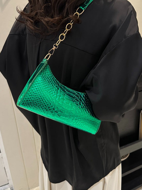 xakxx Chains Shoulder Bags Handbags
