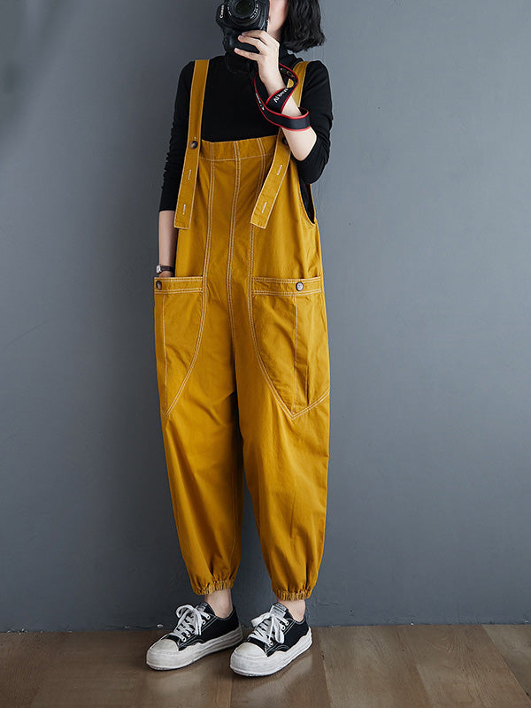 xakxx Original With Pocket Denim Overalls