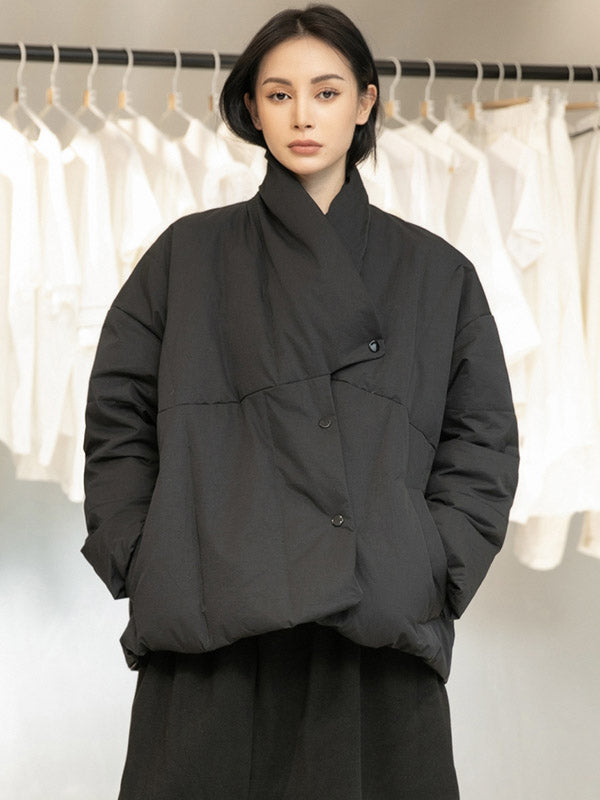 xakxx Original Solid Warm Duck Down Coat