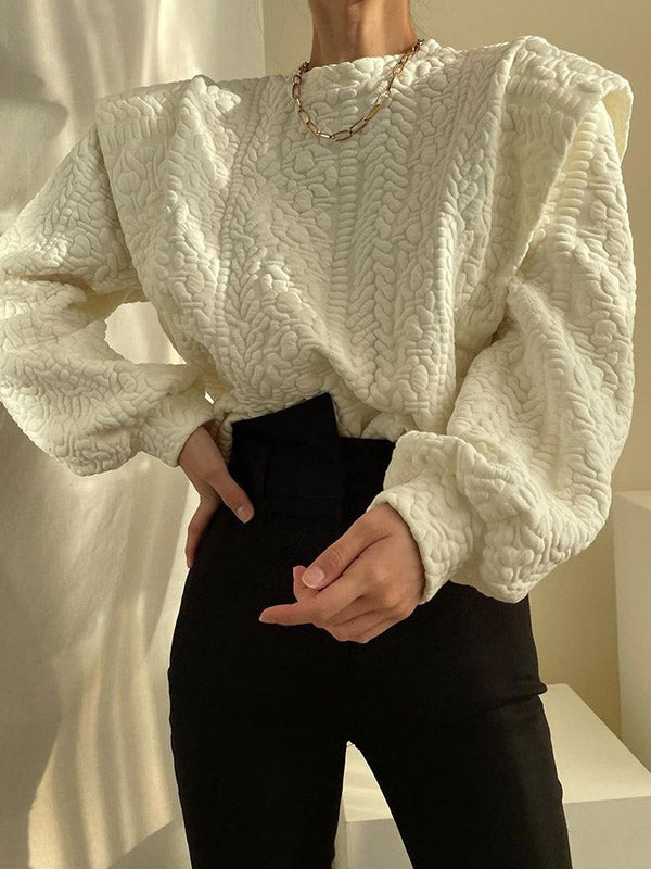 xakxx Urban Loose Split-Joint False Two Sweatshirt