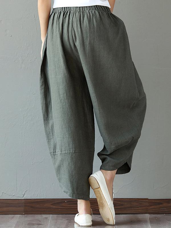 xakxx Ethnic-style Wide Leg Pants Bottom