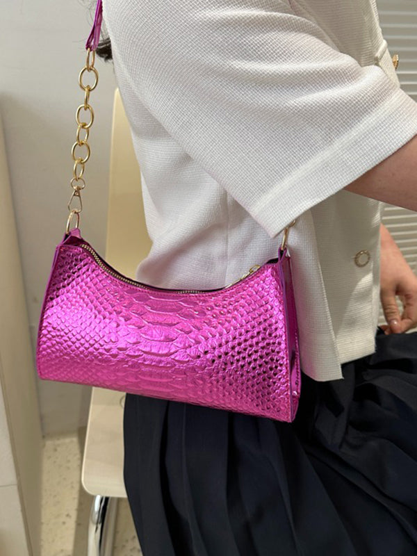 xakxx Chains Shoulder Bags Handbags