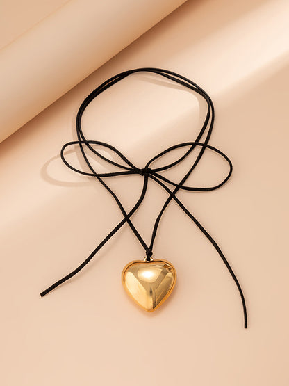 xakxx Alloy Heart Shape Necklaces Accessories