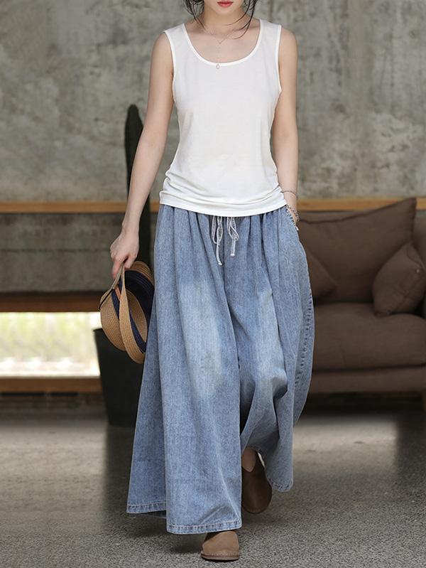 xakxx Cotton Original Loose Wide Leg Pants