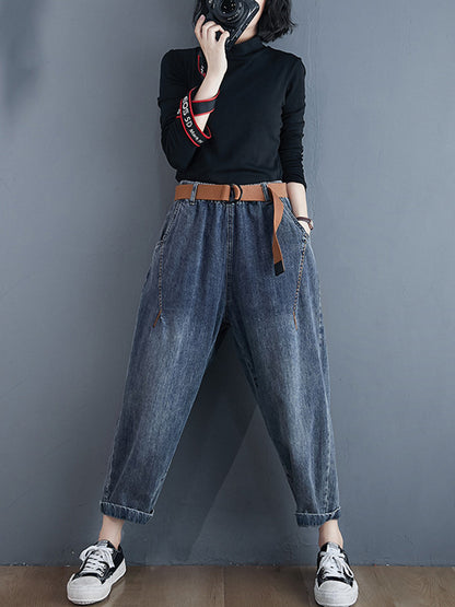 xakxx Original Solid Elasticity Jean Pants
