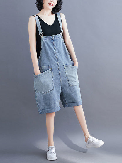 xakxx Original With Pocket Denim Overalls
