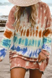 Xakxx Tie-dye Blue Mini Dress(4 Colors)