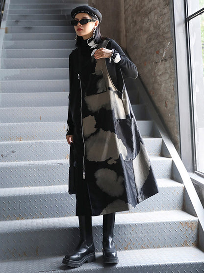 xakxx Original Print Round-Neck Jumper Dress