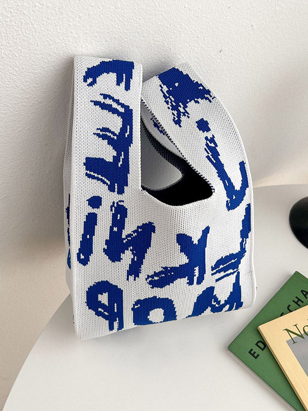 xakxx Original Graffiti Contrast Color Bags Accessories