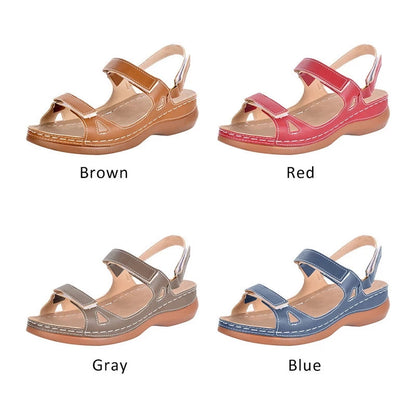 xakxx Women Sandals Soft Stitching Ladies Sandals Comfortable Flat Sandals Open Toe Beach Shoes Footwear Zapatos De Mujer Wholesale