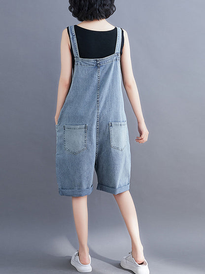 xakxx Original With Pocket Denim Overalls