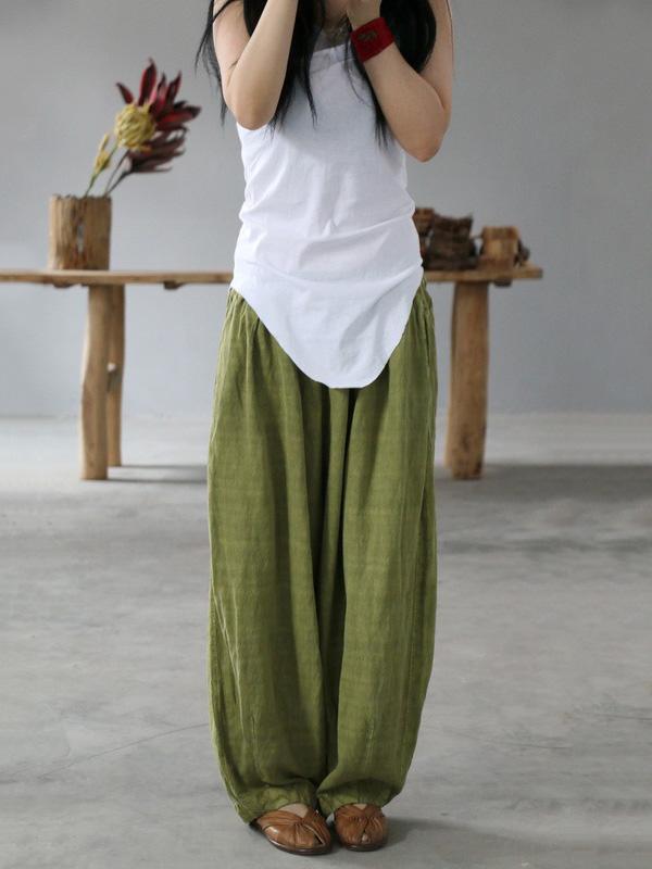 xakxx Super Loose Linen Bloomers