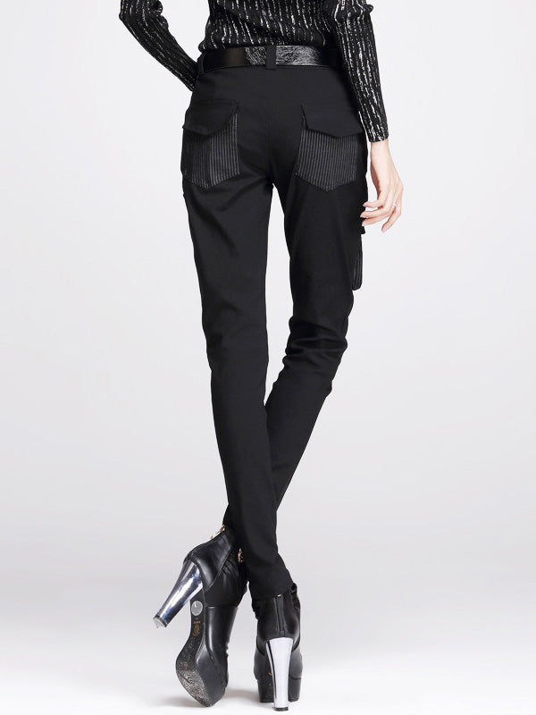 xakxx Original Cool Split-Joint With Pockets Zipper Casual Pants Bottoms