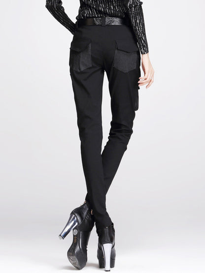 xakxx Original Cool Split-Joint With Pockets Zipper Casual Pants Bottoms