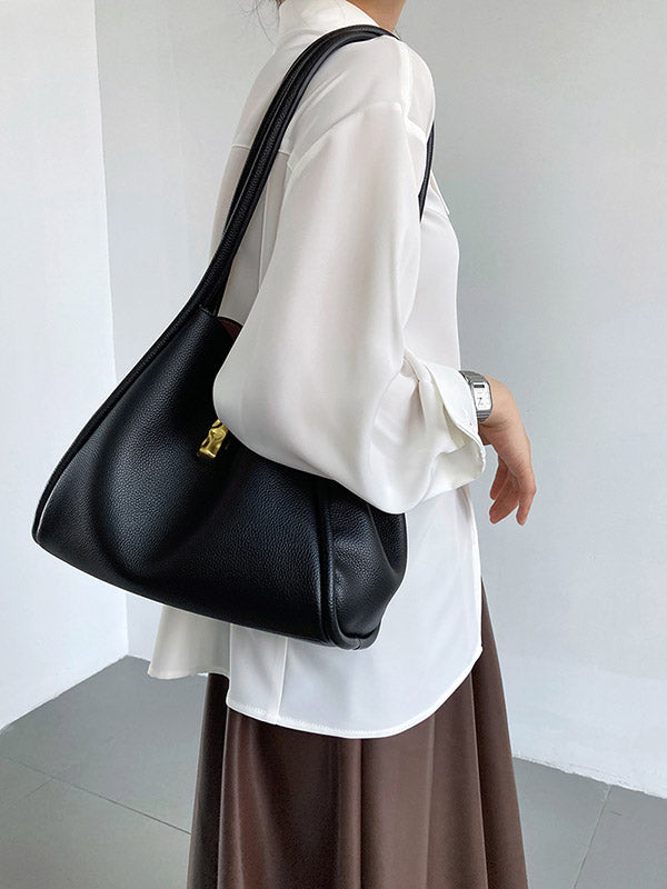 xakxx Stylish 3 Colors Solid Color Long Sleeves Blouse