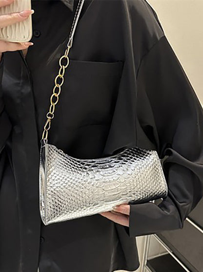 xakxx Chains Shoulder Bags Handbags