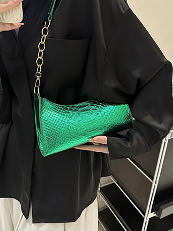 xakxx Chains Shoulder Bags Handbags