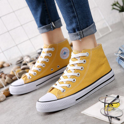 Best selling shoes women canvas shoes women's fashion casual breathable shoes 13 color Men High-top sneakers Men OEING