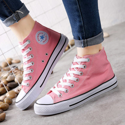 Best selling shoes women canvas shoes women's fashion casual breathable shoes 13 color Men High-top sneakers Men OEING