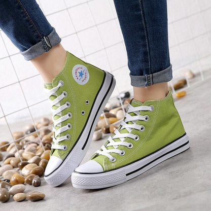 Best selling shoes women canvas shoes women's fashion casual breathable shoes 13 color Men High-top sneakers Men OEING