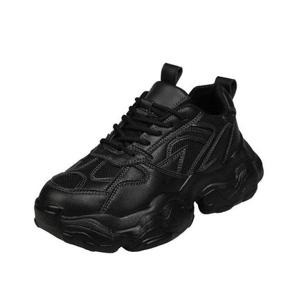 VIP Link For dropshipping Fujin Chunky Sneakers Women Spring Thick Bottom Daddy Shoes Round Toe Breathing Leisure Women Shoes