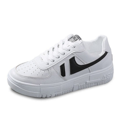 xakxx New Women Sneakers White Tennis Women Shoes Canvas Slip On Female Row Shoes Platform Flats Casual Ladies Vulcanize Shoes