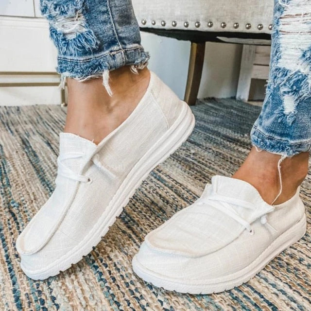 Summer Women Sneakers White Leopard Canvas Shoes Fashion Vulcanize Flats Ladies Loafers Female Sports Shoes Casual Trainers