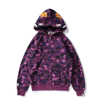 xakxx Classic Sweater Thin Zipper Hoodie Couple Sweater Zip Hoodie Women Jacket Coat New1004