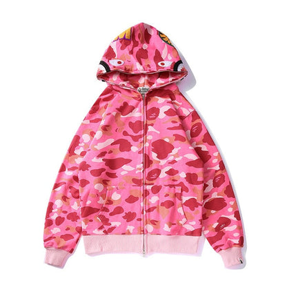xakxx Classic Sweater Thin Zipper Hoodie Couple Sweater Zip Hoodie Women Jacket Coat New1004