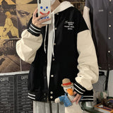 Harajuku BF jacket  spring and autumn new loose Japanese college style baseball uniform mid length jacket female student ins