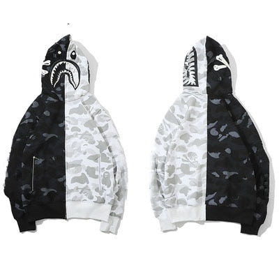 xakxx Classic Sweater Thin Zipper Hoodie Couple Sweater Zip Hoodie Women Jacket Coat New1004
