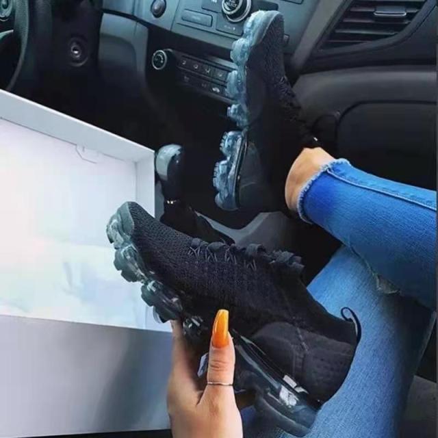 xakxx Women Mesh Breathable Sport Sneakers Ladies Casual Light Outdoor Shoes Female Platform Running Walking Shoes Tenis Feminino