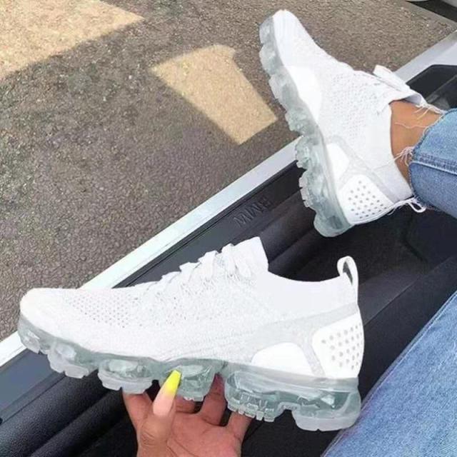 xakxx Women Mesh Breathable Sport Sneakers Ladies Casual Light Outdoor Shoes Female Platform Running Walking Shoes Tenis Feminino