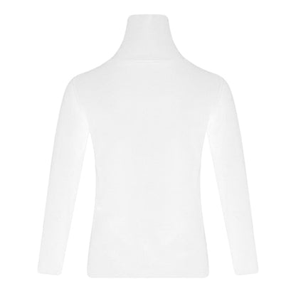Harajuku Long-sleeved Bottoming Shirt Women High Collar Slim Shirts Turtleneck Black Girlfriends Blouse Basic Top Autumn