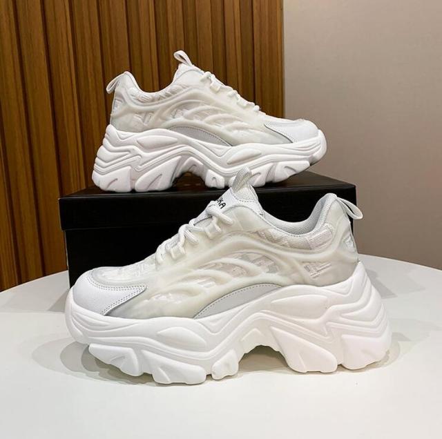 xakxxr Platform Sneakers White Woman Vulcanize Shoes Femme Tenis Con Plataforma Luxury Tennis Feminino For Women  Zapatos Mujer