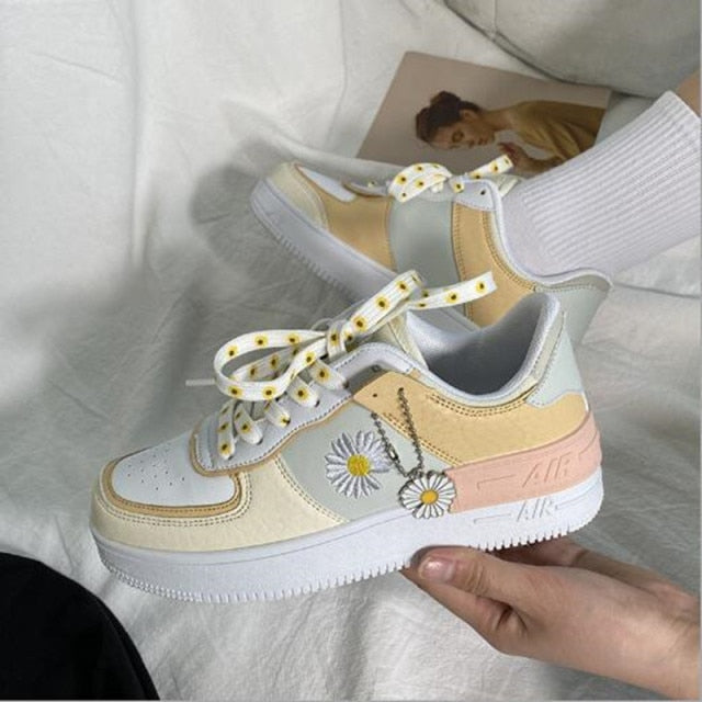 xakxx New Women's Shoes Spring And Autumn Student Sport Shoes Style Sneakers Women Ins Trendy Shoes Sneaker Zapatos Mujer