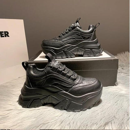xakxx Women's Dad Shoes Luxury Women Sneakers Fashion White Sports Shoe Mesh Platform Female Footwear Tennis Tenis Con Plataforma