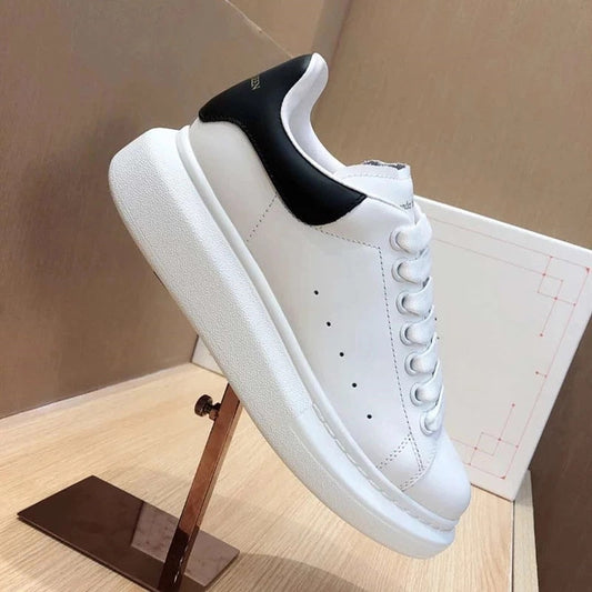 xakxx Luxury Mcqueen Shoes for Women Brand Design Alexander White Chunky Sneakers Female Vulcanize Shoes Zapatillas De Deporte X12
