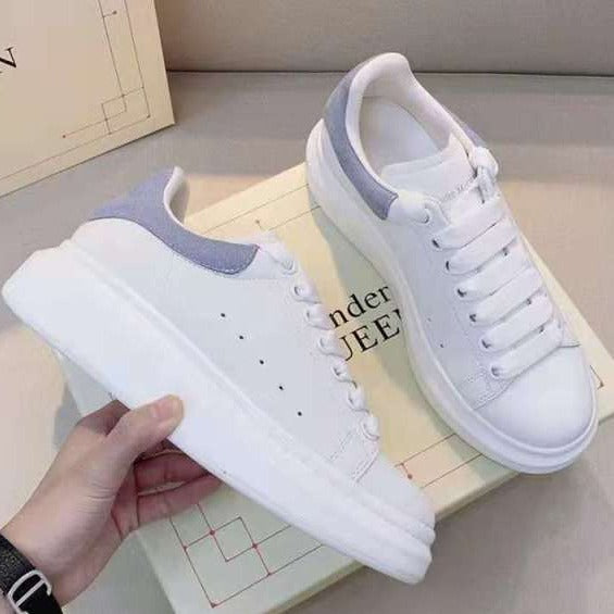 xakxx Luxury Mcqueen Shoes for Women Brand Design Alexander White Chunky Sneakers Female Vulcanize Shoes Zapatillas De Deporte X12