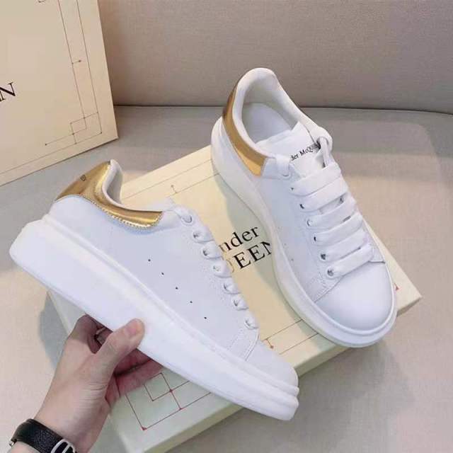 xakxx Luxury Mcqueen Shoes for Women Brand Design Alexander White Chunky Sneakers Female Vulcanize Shoes Zapatillas De Deporte X12